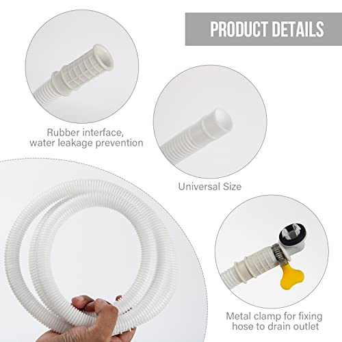 BEWAVE-Air-Conditioner-Drain-Hose-Kit-Universal-Durable-Drain-Pipe-for-Mini-Split-AC-Ductless-Heat-Pumps-Portable-AC-Washer-Dishwasher-5-FT