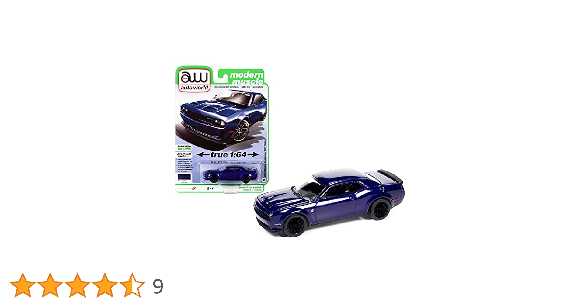 Amazon | Autoworld 2019 ダッジ チャレンジャー SRT