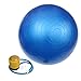 IMIKEYA 1 Set Palla per Esercizio PVC Professionale Anti Scoppio Palla Yoga Palla Extra Spessa per Il Fitness con Pompa Rapida per Parto Pilates Palestra (65 Cm Blu)