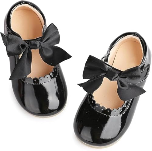 Stylein Toddler Baby Girl's Dress Shoes Ballerina Wedding Party Princess Mary Jane Flats