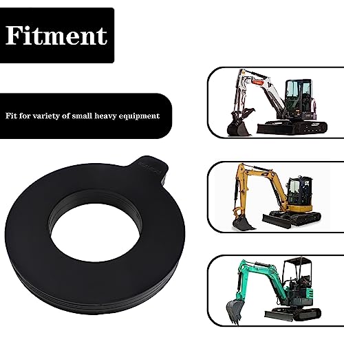 Image of 8 x 60mm Bucket Pin Shim Kit for Excavator and Skid Steer 2mm Thickness Fit for JCB Kubota Bobcat CAT John Deere New Holland Hitachi Komatsu