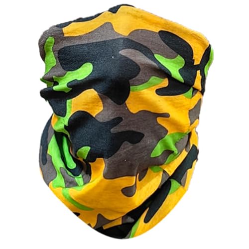 Image of MCAVOY Bandana & Neck Gaiter Scarf for Unisex Odor-Free, Breathable & Super Soft Multifunctional Headwear, Durable Face Mask, Headband, Neck Cover for Dust & Sun Protection, Free Size
