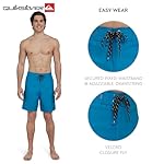 Quiksilver Men's Swimwear Regular Fit Fixed Waist UPF 50 Quick Dry Board Shorts (32-40) - Image 4