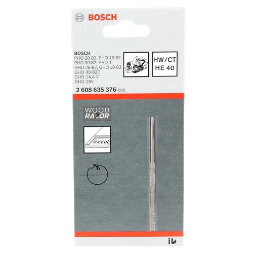 Fer carbure reversible droit 1 82mm rabot bosch