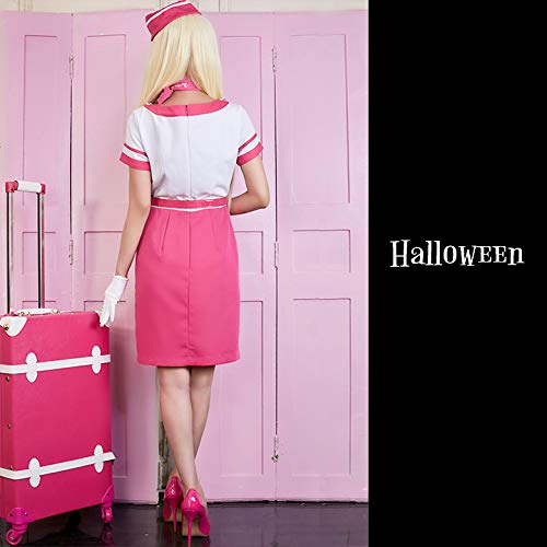 Amazon.co.jp: [ルージュ] CA スチュワーデス コスプレ 衣装