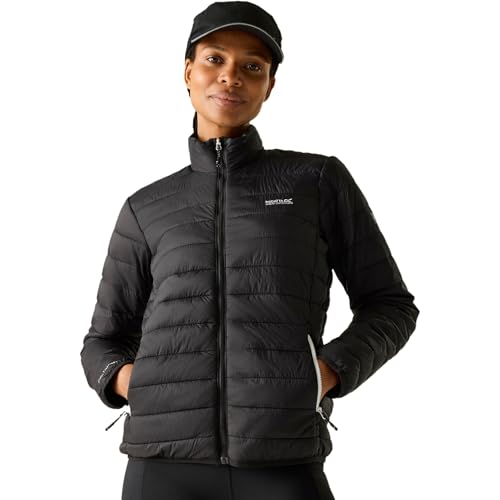Regatta Damen Regatta Women's Hillpack II Insulated Jacket Regatta Damen Hillpack II Leichter wattierter Mantel mit durchgehendem Reißverschluss, Black,