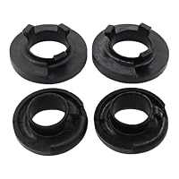 Doo Engy 4x obere und untere Federunterlage Gummiteller Hinterachse Federteller Federgummi Anschlagpuffer HA für Transporter T5 T6 V VI 2003-2016