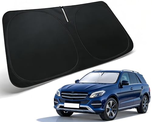Image of Windshield Sun Shade Custom Fit for Mercedes-Benz GLE 2012-2019