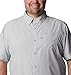Columbia Mens Slack Tide Short Sleeve Camp Shirt, Cool Grey, Small