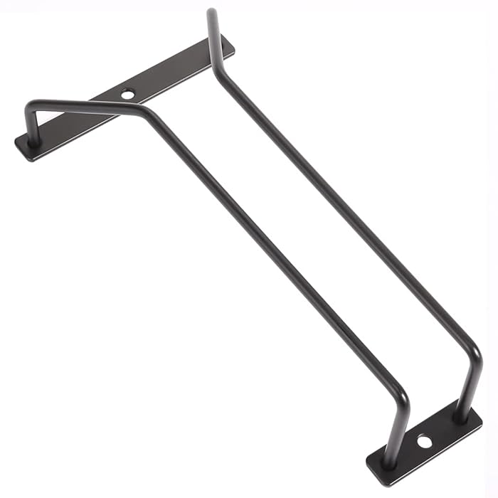 Buy Dianoo 22.5CM Black Wine Glass Rack, Under Wine Glass