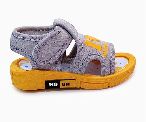 HOOH Kids Chu-Chu Sound Musical First Walking Sandals and shoes for Baby Boys and Baby Girls Of Age 0 Months to 3 Years