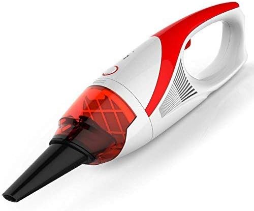 Cordless Handheld Vacuum Cleaner,Rechargeable Mini Vacuum Cleaner With Cyclonic Action For Home, Car, Pet hair (Red)