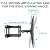 HumanCentric Heavy Duty Full Motion TV Wall Mount for 60-100" TVs, 176lb Capacity, 15° Tilt, 45° Swivel, 24" Extension, Max VESA 900x600mm, Flat or Curved, for Wood or Concrete, Hardware Included