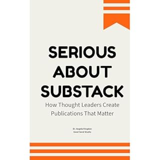 Serious About Substack Audiobook By Angela Kingdon cover art