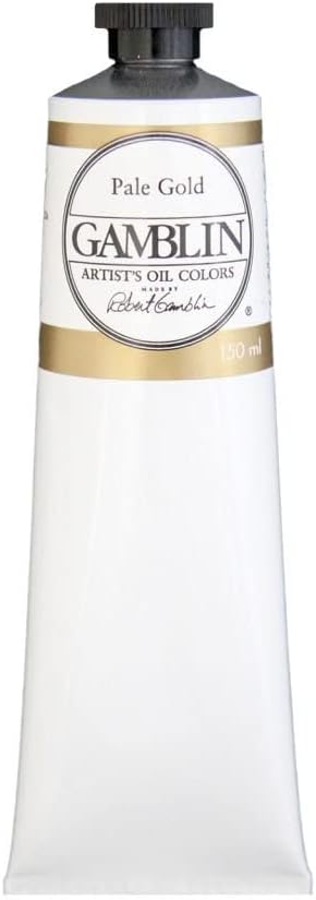 Gamblin Artist Oil Color - Pale Gold - 150 ml Tube