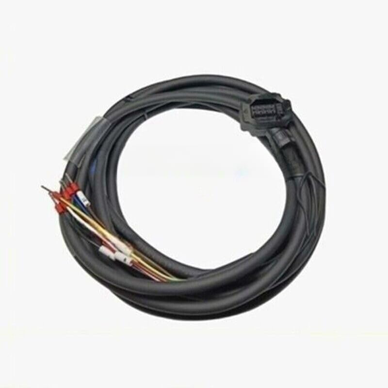 1-piece set of new suitable for S6-L-B107-8.0-T servo motor power cord with brake 8 meters-