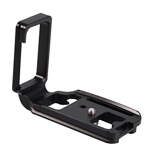 Vbestlife - Soporte para cámara Nikon D750 (aleación de aluminio), color negro