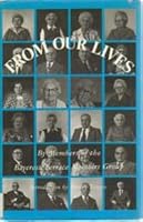 From our lives: Memoirs, life stories, episodes, and recollections 0889621055 Book Cover