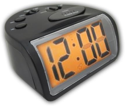 RadioShack Big Digit Alarm Clock Backlit, Snooze - Black 630-0245