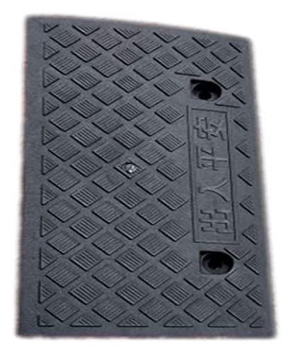 Rampas Livianas de Plástico, Alfombrillas Antideslizantes para Escaleras, Rampas Portátiles para Bicicleta y Scooter - Color Negro, Verde y Amarillo, Tamaño 50 x 27 x 11 CM miniatura 1