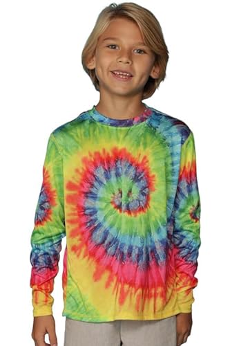 INGEAR Boys' Rash Guard UPF 50+ Swim Shirt - Lightweight, Quick-Dry, Durable Sun Protection for Swimming, Sizes XS-XL