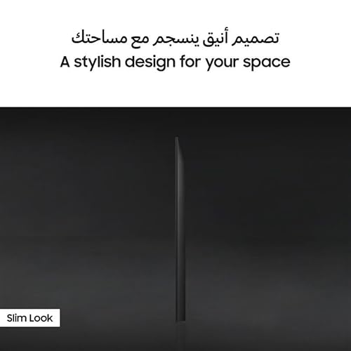 سامسونج تلفزيون كريستال UHD مقاس 65 بوصة، U8000F، 4K، معالج كريستال 4K، تصميم ميتال ستريم، امان سامسونج نوكس، محتوى مجاني لا نهائي، تلفزيون ذكي، UA65U8000FUXZN (2025 - نسخة الامارات العربية المتحدة)