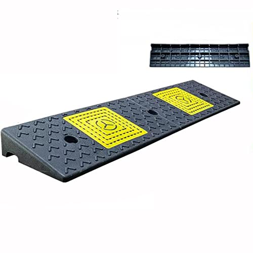 Rampa de bordillo de goma 100x25x6 cm resistencia alta miniatura 1