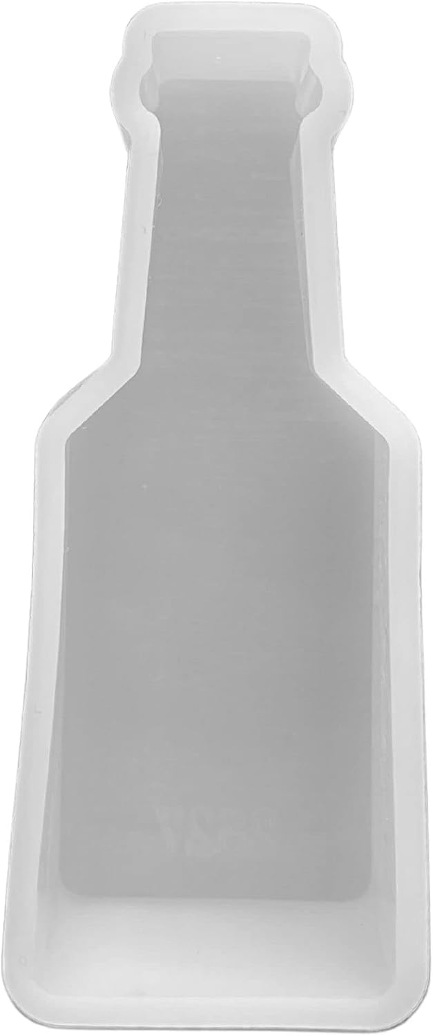 Beer Freshie Silicone Mold | Size 1.5" Wide x 4" Long x 1" Deep | Mini Liquor Bottle Mold for Freshie, Soap, Resin, Candles
