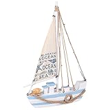 kleines spielzeug segelboot Geeignet für Schlafzimmer, Wohnzimmer, Arbeitszimmer, Büro und wo immer Sie wollen.