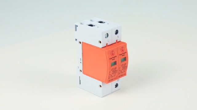 DEWIN Scaricatore Di Sovratensione 4P 40kA AC 420V – Protezione Antifulmine Per Impianti Elettrici, Materiale Ignifugo, Montaggio Su Guida DIN - 2