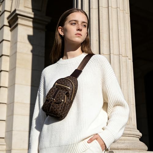 Image of Crossbody Sling Bag for Women & Men | Trendy Checkered, Fanny Pack, Waist Bag, Travel, Festival & Daily Commute
