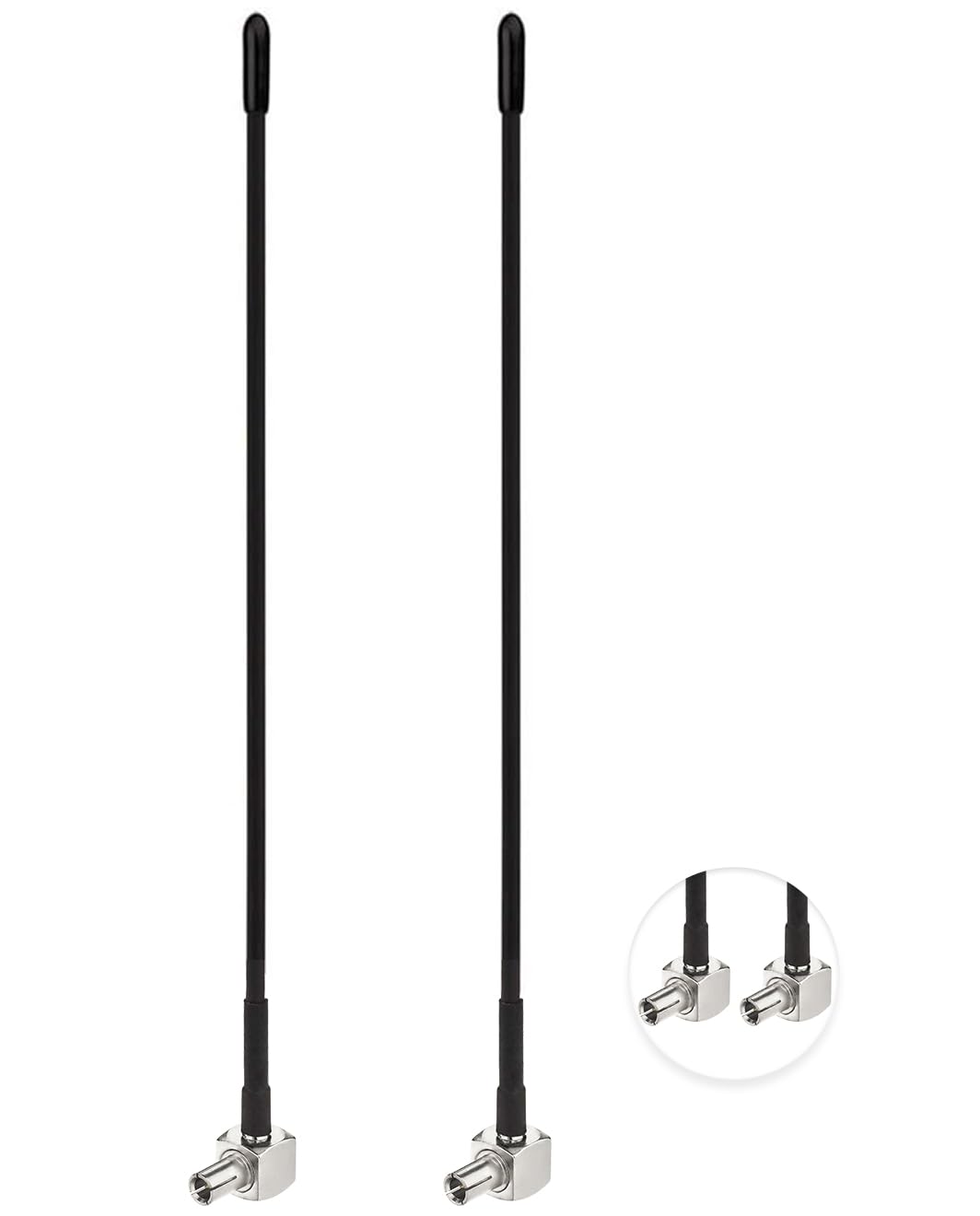 2PCS 4G LTE Antenna 3dbi Mini Soft Whip External TS9 Antenna Compatible with 4G LTE Mobile Hotspot MiFi Router Cellular Mobile Broadband Modem USB Modem-image-13