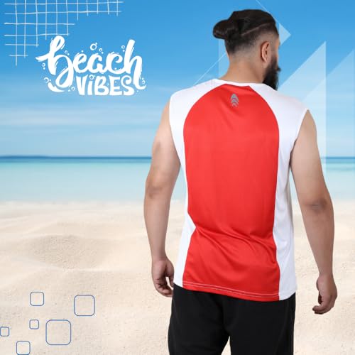 Image of Sleeveless T Shirts for Men - Gym Vest, Sando Tank Top Wear, Workout Baniyan, Stringers Inner Shirt, Bodybuilding Tshirts, Sports Tshirt Vests, Stylish Tanks Tops