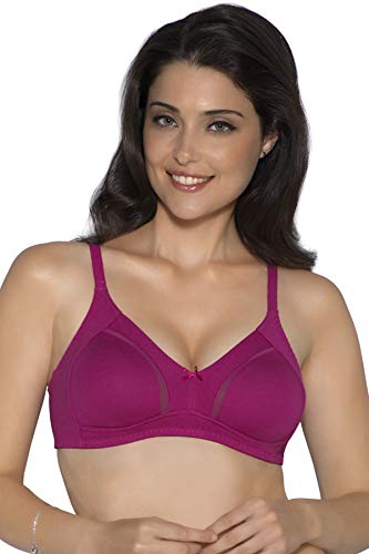 Image of Amante Cotton Non Padded Wirefree Full Coverage Shaper Bra