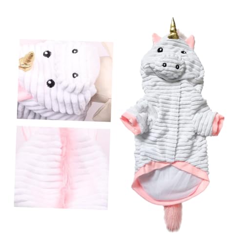 Disfraz de unicornio para perro talla L miniatura 5