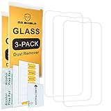 Mr.Shield Screen Protector Compatible For iPhone 13 / iPhone 13 Pro [Full Cover Screen Version] Tempered Glass Screen Protector [9H Hardness - 2.5D Edge] [3-Pack]
