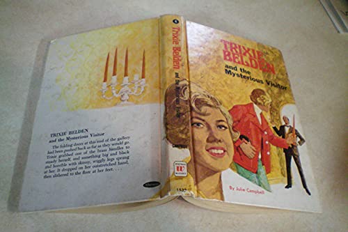 Trixie Belden and the mysterious visitor. Cover... B000CSSLOM Book Cover