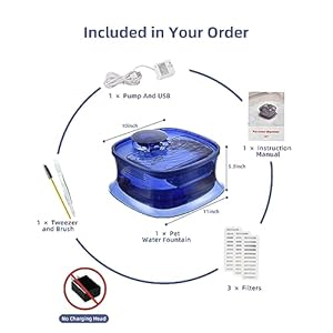 Dog-Water-Fountain-135oz4L-Ultra-Quiet-Pet-Water-Dispenser-with-Smart-Pump-and-3-Replacement-Filters-Automatic-Pet-Water-Fountain-for-Dogs-Cats-Other-Pets-Navy - Cucciolini Doodles   Dog-Water-Fountain-135oz4L-Ultra-Quiet-Pet-Water-Dispenser-with-Smart-Pump-and-3-Replacement-Filters-Automatic-Pet-Water-Fountain-for-Dogs-Cats-Other-Pets-Navy