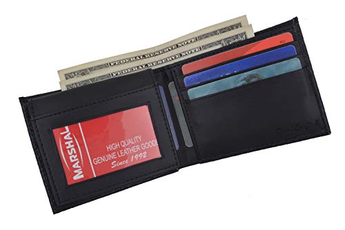 MEN'S GENUINE LEATHER BIFOLD SIMULATED CROCODILE SKIN PRINT WALLET3