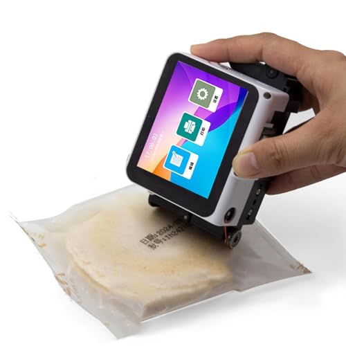 Interfaccia touch screen HD: questa mini stampante a getto d'inchiostro presenta un touch screen ad alta definizione e un'interfaccia intuitiva, fornendo un'esperienza utente simile a quella di lavorare con uno smartphone.