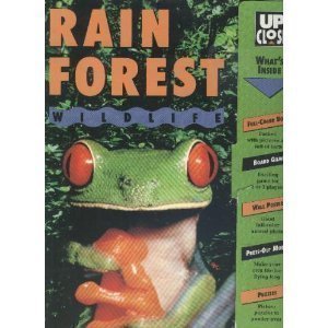 Hardcover Rain Forest Wildlife (Up Close) Book