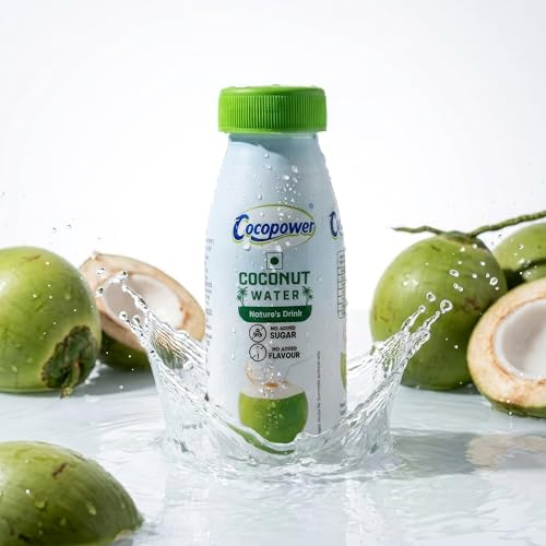 Image of Cocopower Coconut Water | Instant Rehydration | No Added Sugar | Refreshing Recharge! | 200ml (Pack of 18)