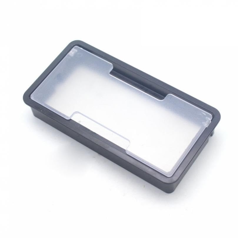 Occhiello da scrivania, copertura foro cavo, Coprifori for cavi in ​​plastica da 1 pezzo da 6,3 pollici for uffici Sale riunioni Organizzatore di cavi for scrivania con occhiello for scrivania del com