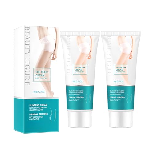 Crema Reductora y Anticelulítica 2 Unidades, Acción Moldeadora que Quema Grasa, Define la Silueta, Para Muslos, Abdomen y Glúteos, Consiguiendo un Contorno Corporal Más Estilizado y Firme
