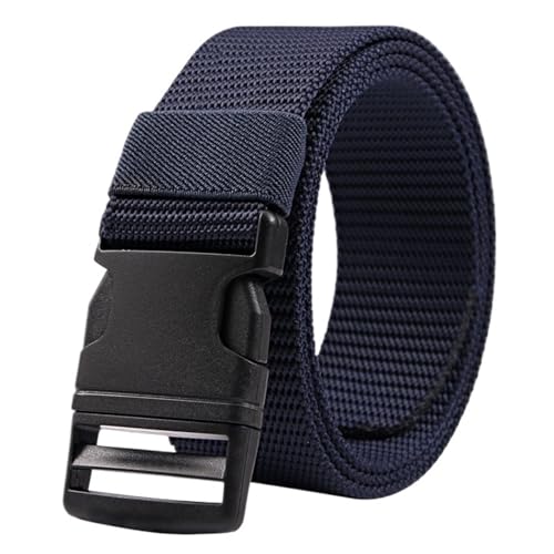 1 PCS Nylon Belt For Man Trouser Men Rown Outdoor Multi Functional Canvas Plastic Buckle Waistband
