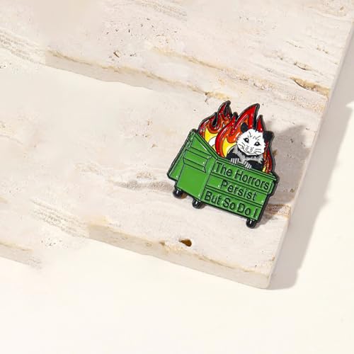 Image of Cute Enamel Pins Cartoon Lapel Pin Brooch Badge for Backpack Jackets Funny Tiger Pins for Gift Anime Enamel Pin for Clothing Hat Decoration