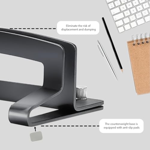 Soporte Vertical Ajustable para Laptop de Aluminio miniatura 7
