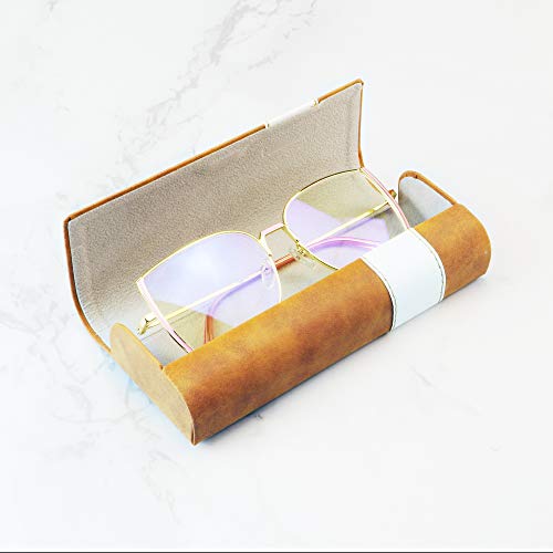Image of VisionGlobal Hard Shell Eyeglass Case for Eyeglasses and Sunglasses for Men /Women and Kids