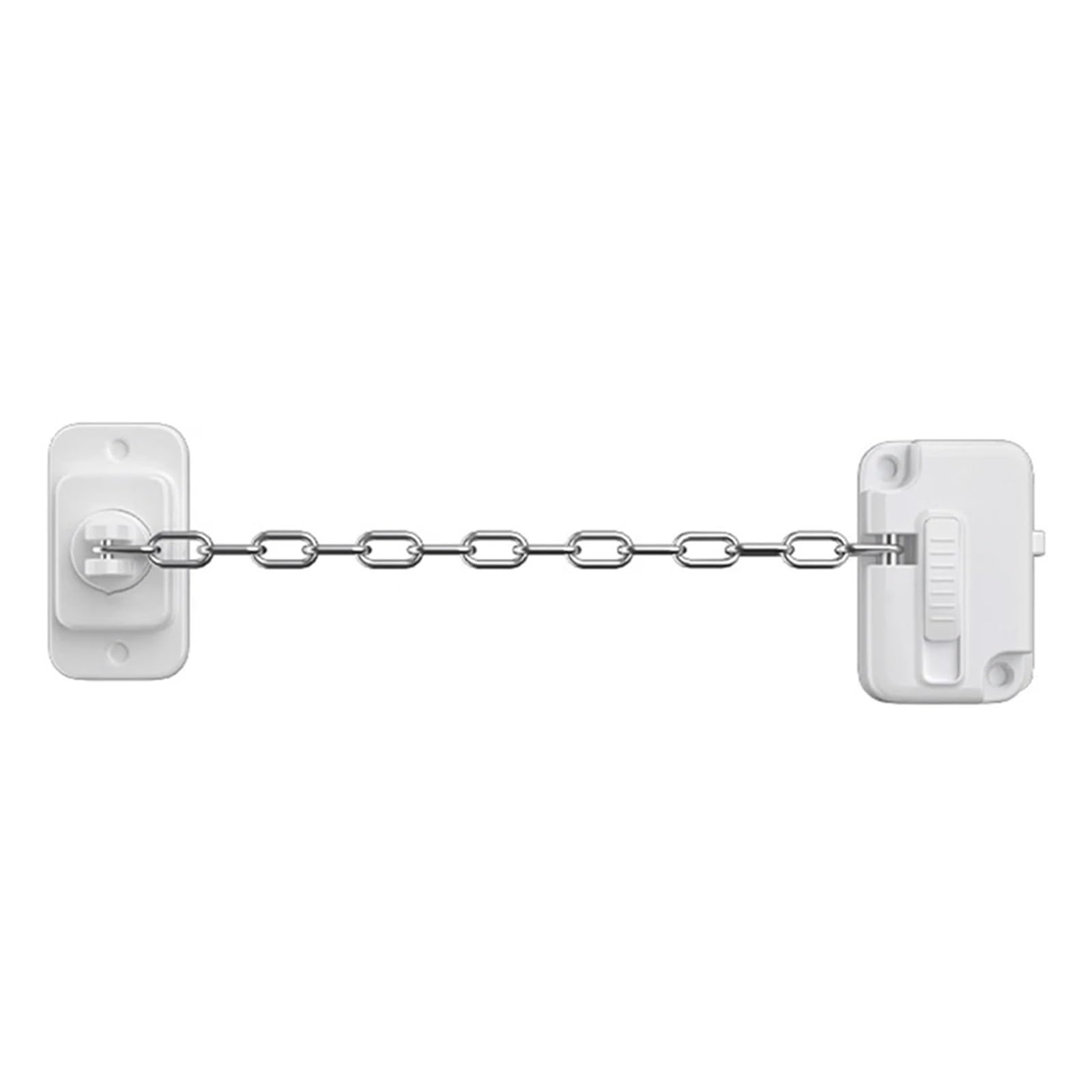 Jfnklfg 1Pcs 3-1Pc Window Restrictor Child Safety Locks Self Adhesive Limit Stop No Drilling Adjustable For Pets For Home Office(1Pcs)