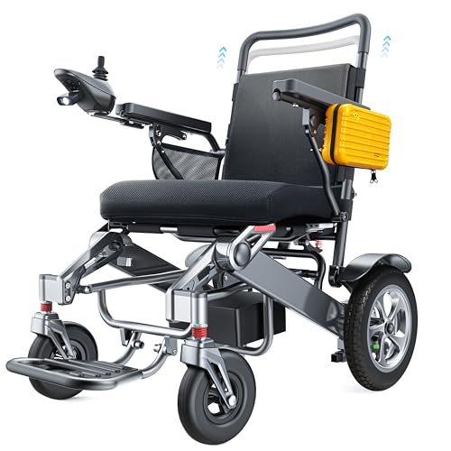Walkfeel 30-Mile Range Electric Wheelchair for Adults